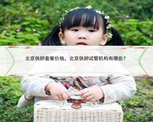 北京供卵套餐价格，北京供卵试管机构有哪些？